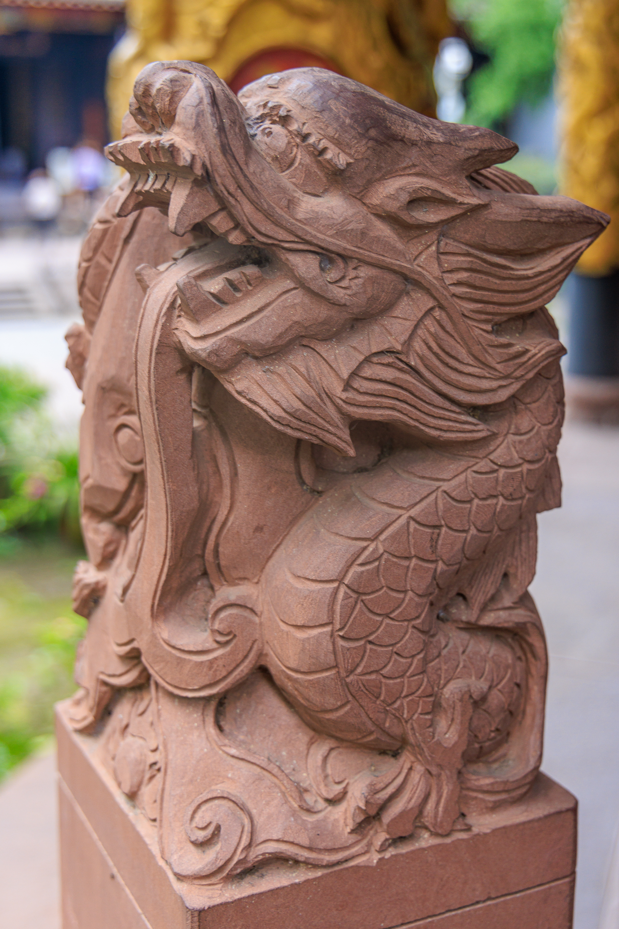 Drachenstatue
